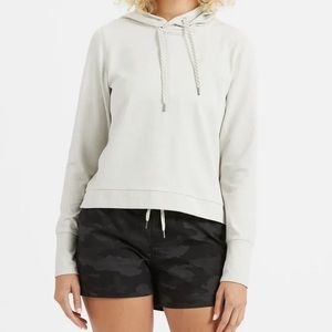 Vuori Halo Essential Hoodie Small Dove Grey